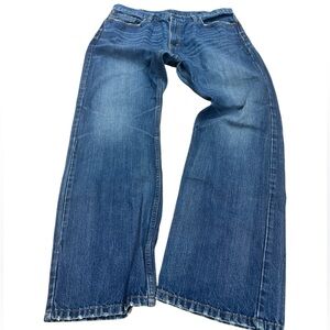 Levi's 514 Jeans Mens Size 38‎ X 32 Blue Straight Leg Fit Medium Wash Denim